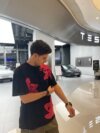 تيشيرت رجالي بخامة ثقيلة وياقة واسعة