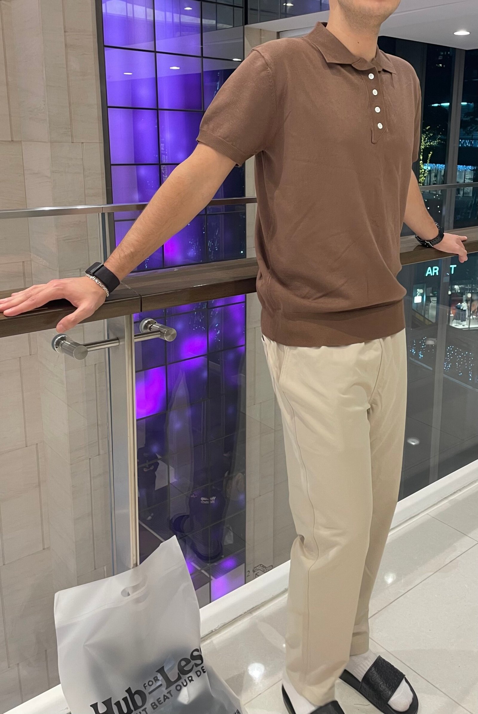 بنطلون ليكا رجالي